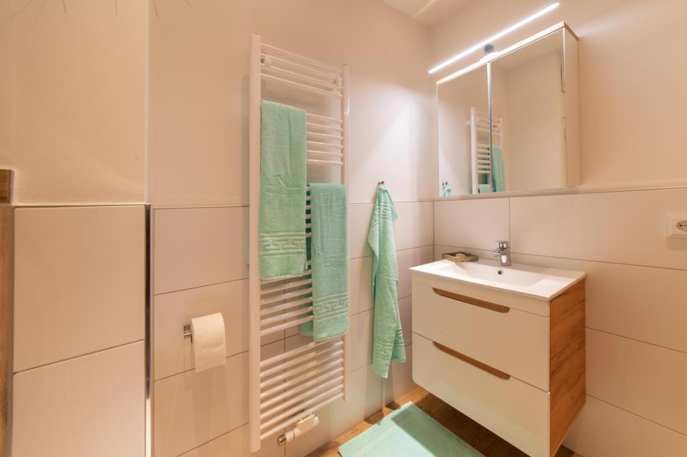 Ferienwohnung Kleine Strandkoje Haffkrug Ngoại thất bức ảnh